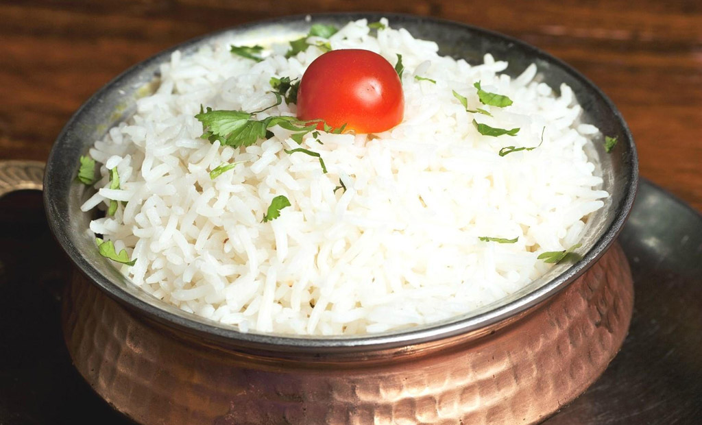 Arroz basmati é uma variedade de arroz longo e de origem indiana